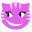 Pink Cat Winking Icon.gif