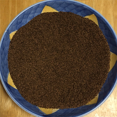 Holy Basil Tulsi Oct 12 2020 19 - Homemade Onion Peel Eggshell Used Tea Leaf NPK Fertilizer